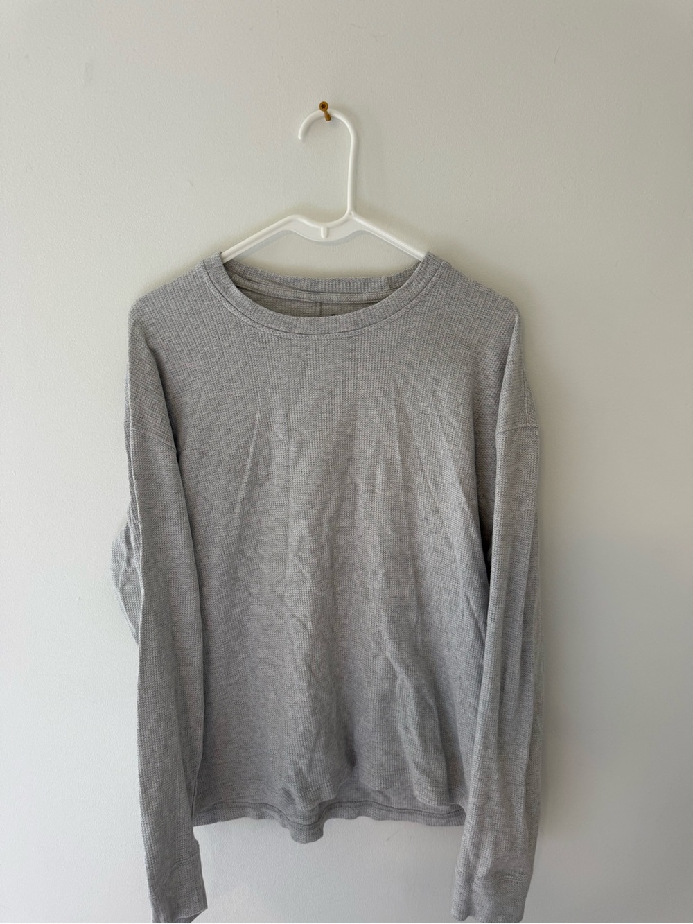 Womenβs Abercrombie and Fitch Long-Sleeve Thermal Crew Neck Shirt 100% cotton